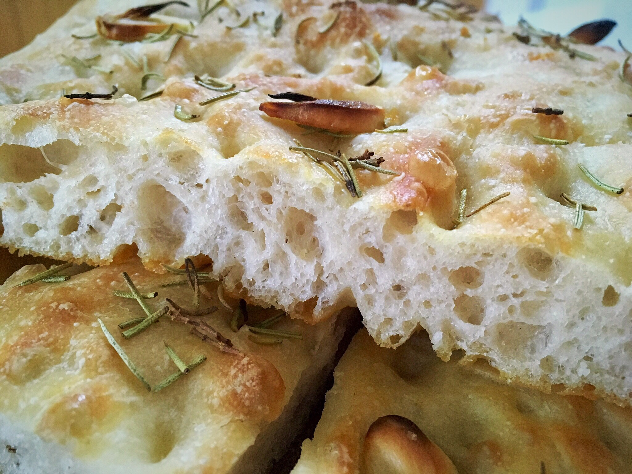 A close up of some food on top of a table