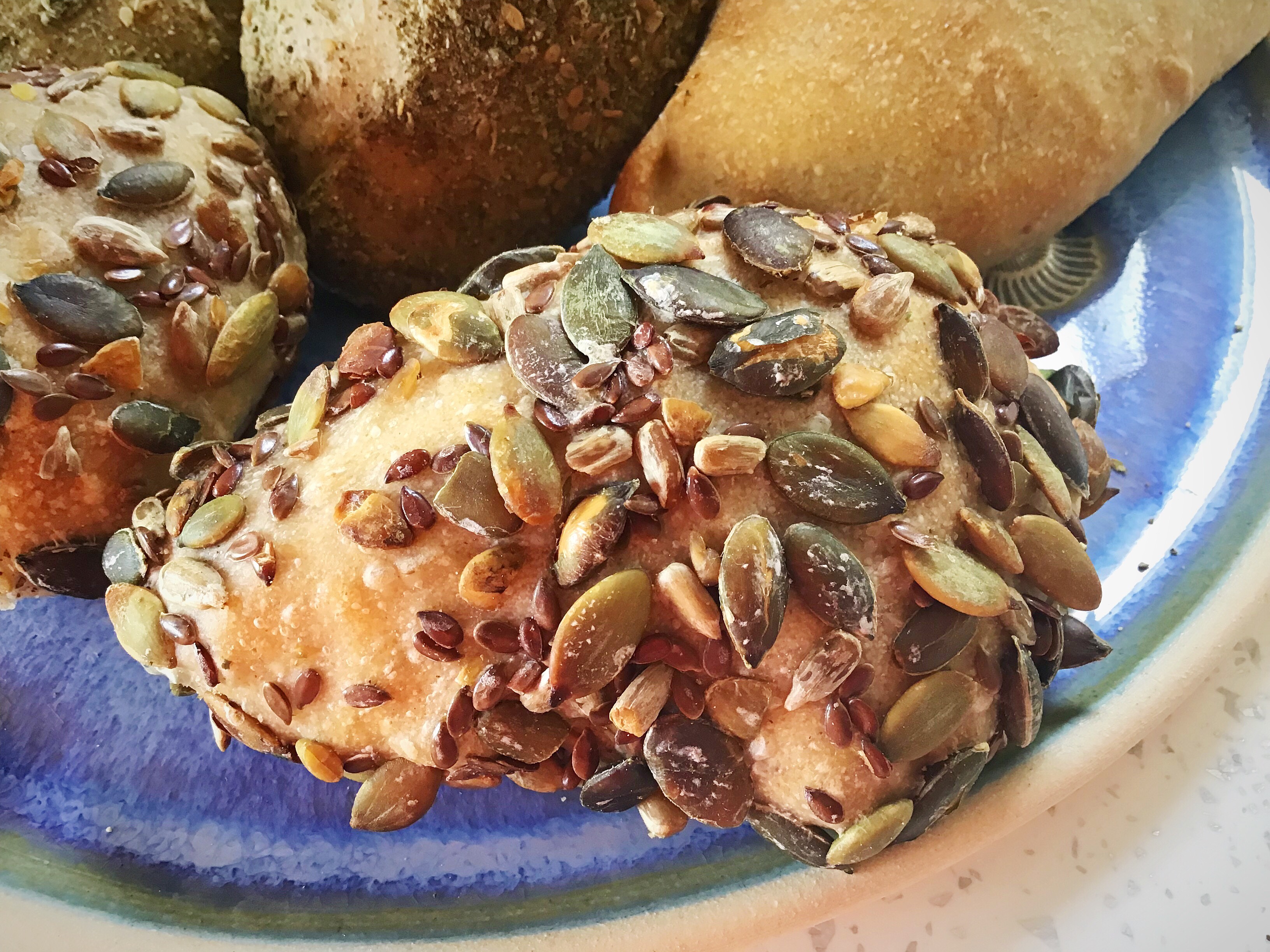 A close up of some food on a plate