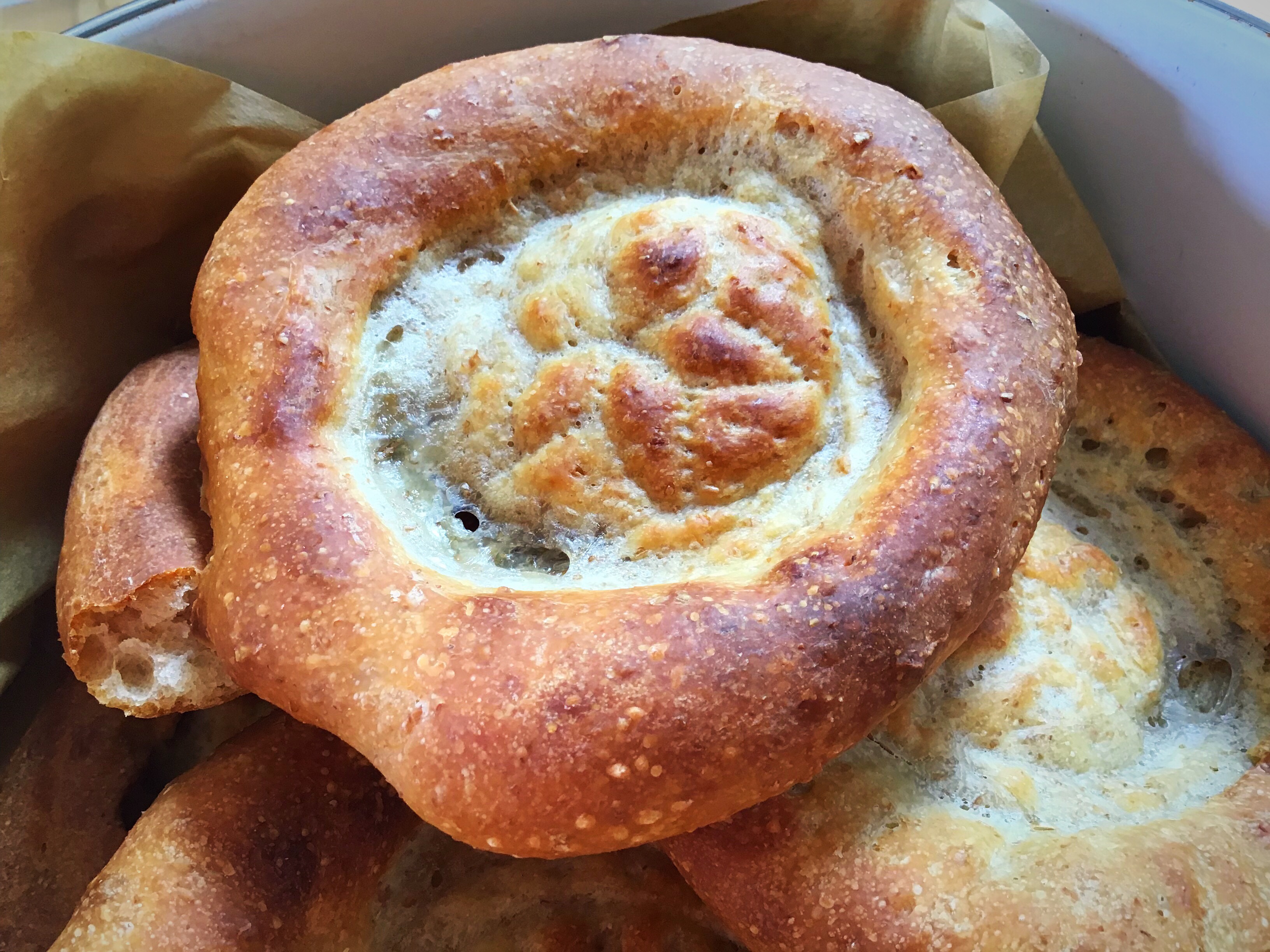 A close up of some food in a bowl