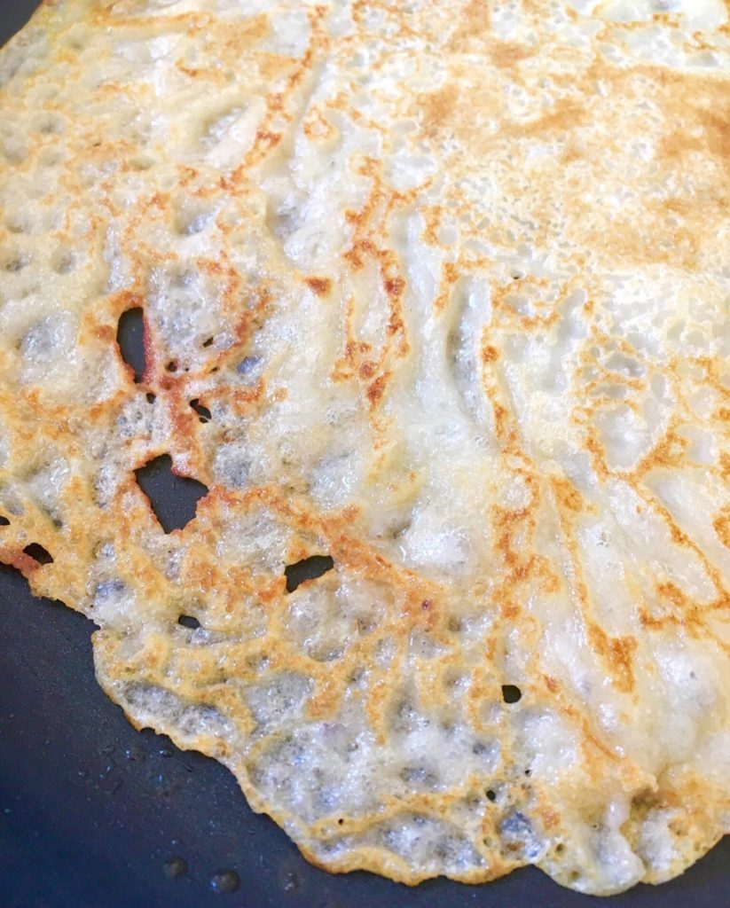 A close up of some food on the table