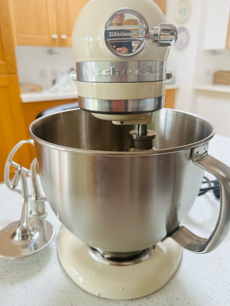 Making my master recipe in a mixer.. – The simplest way to make sourdough