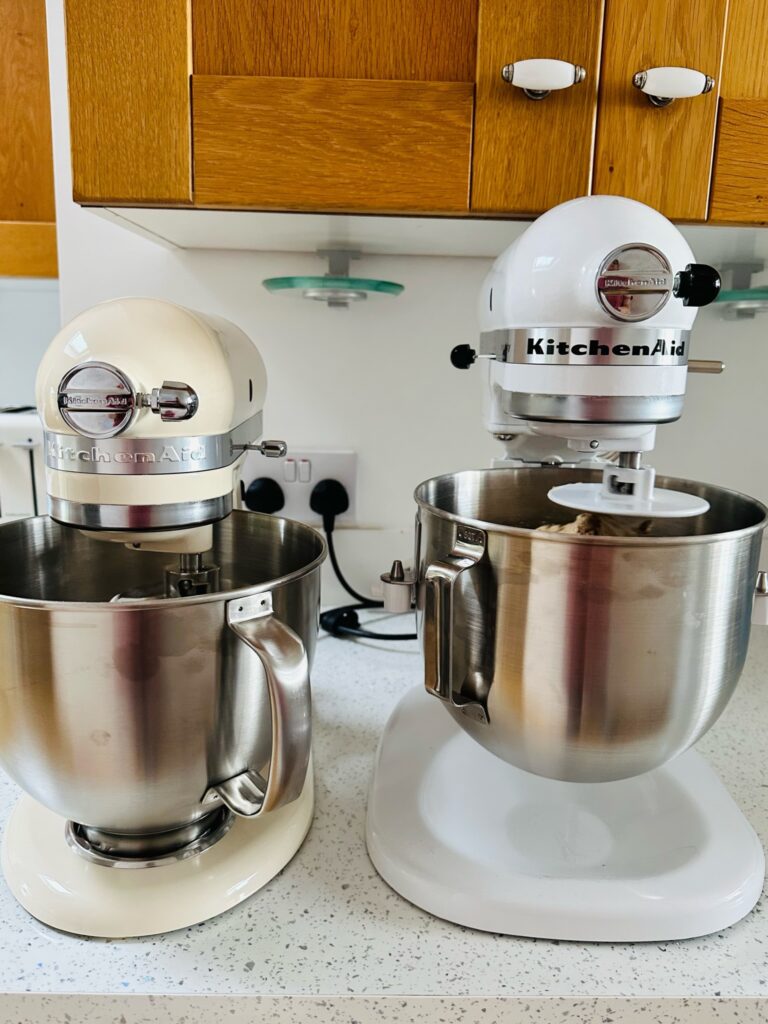Making my master recipe in a mixer.. – The simplest way to make sourdough