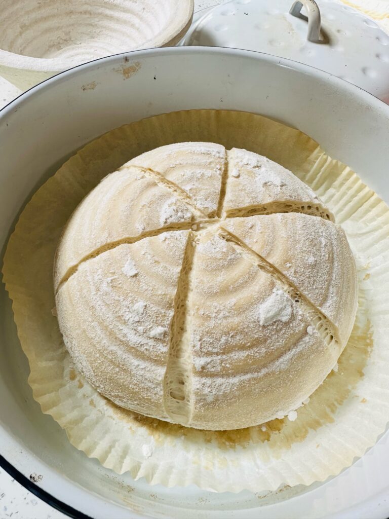 Sourdough Bread Recipe with the KitchenAid® Sifter and Scale Attachment 