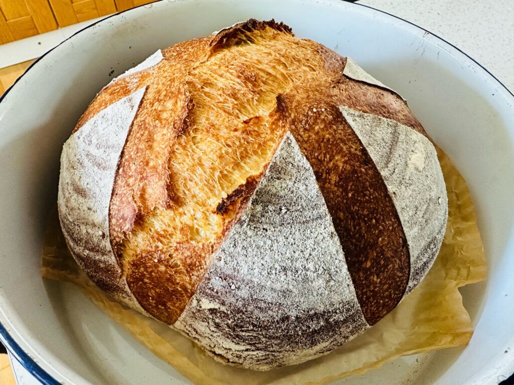 Sourdough Bread Recipe with the KitchenAid® Sifter and Scale Attachment 